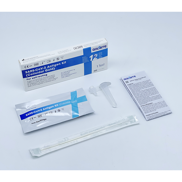 2022 New Upgraded CE Marked COVID19 Antigen Kit for Selftesting from