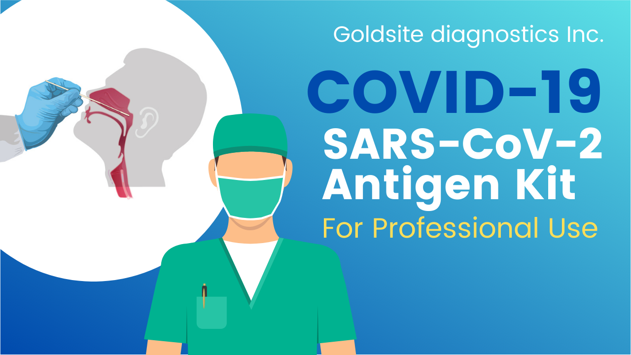 Instruction Video on Goldsite COVID-19 Antigen Test for Professional Use